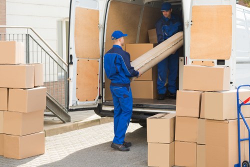 Highbury man and van service helping with a local move