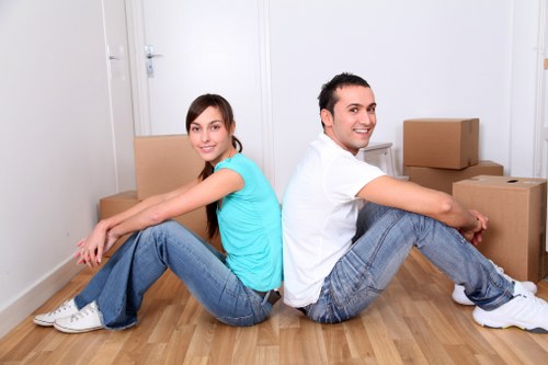 Removalists handling a townhouse move in Highbury with careful access planning