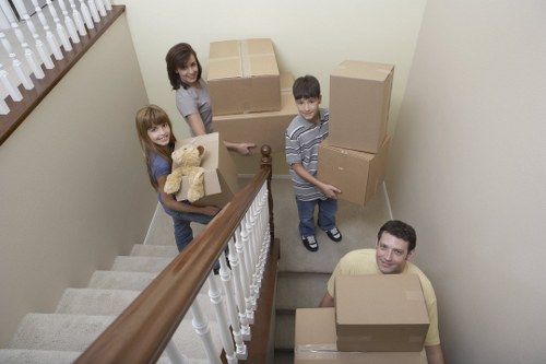 Commercial removals support for an office move near Highbury